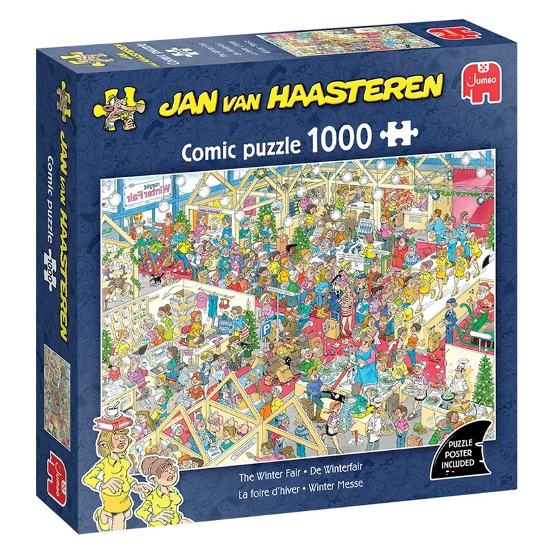 Puzzel Xmas Jan van Haasteren The Winter Fair - 1000 st.