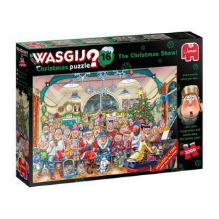 Puzzel Xmas Wasgij 16 Christmas Show - 2x 1000 st.