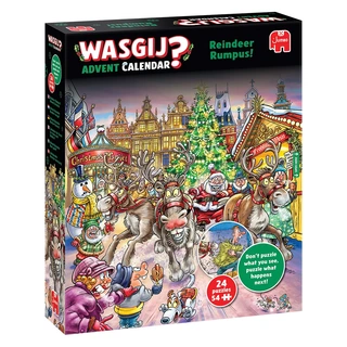 Adventkalender Wasgij Rendier - afbeelding 1