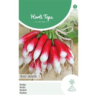 Horti Tops Radijs French Breakfast 3 - afbeelding 1