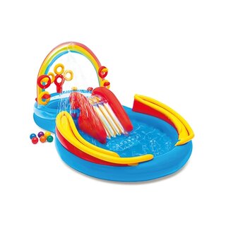 Intex Speelzwembad Rainbow Ring - 297x193x135 cm - afbeelding 1