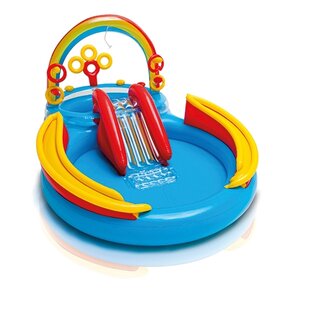 Intex Speelzwembad Rainbow Ring - 297x193x135 cm - afbeelding 2