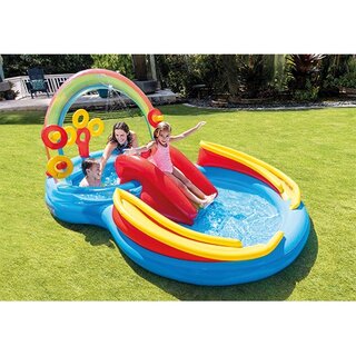 Intex Speelzwembad Rainbow Ring - 297x193x135 cm - afbeelding 3
