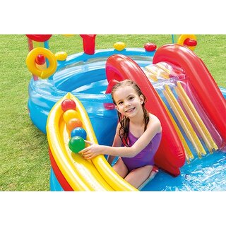 Intex Speelzwembad Rainbow Ring - 297x193x135 cm - afbeelding 4