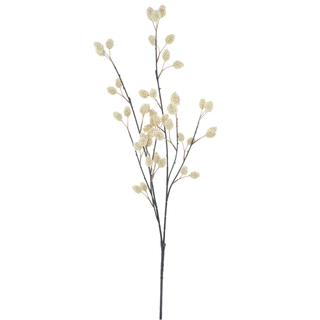 Kunsttak Rasberry Spray Crème - 91 cm