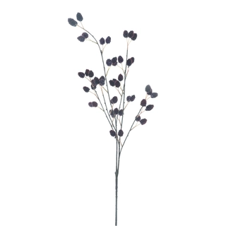 Kunsttak Rasberry Spray Paars - 91 cm