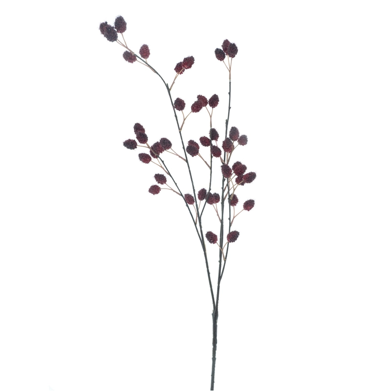 Kunsttak Rasberry Spray Rood - 91 cm