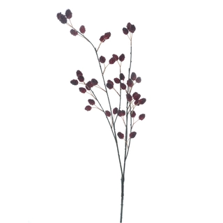 Kunsttak Rasberry Spray Rood - 91 cm