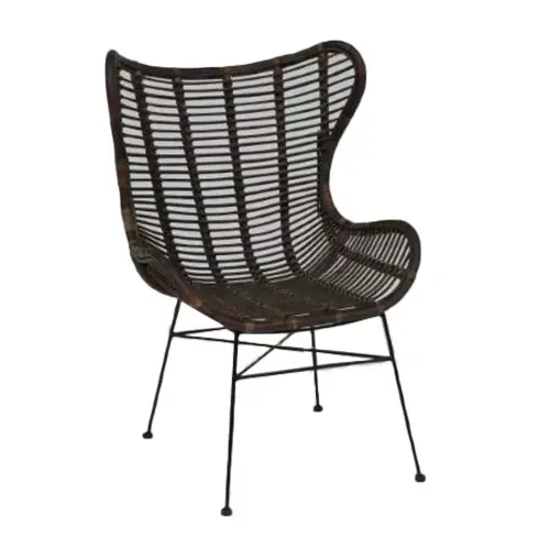 Rattan Stoel Evita - Brown