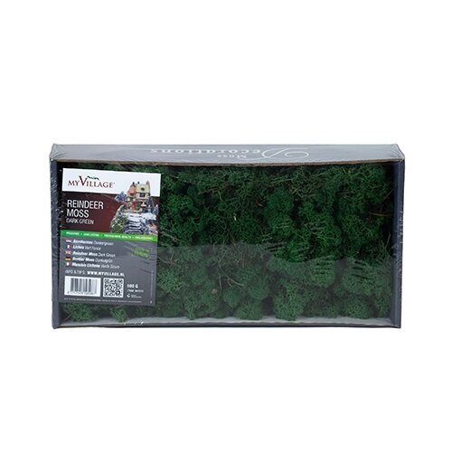 My Village Rendiermos 500 g - Donkergroen - afbeelding 1