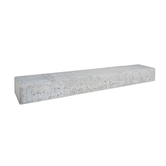 Retro betonbiels 120x20x12cm grijs