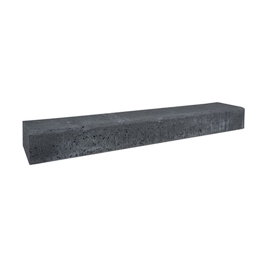 Retro betonbiels 120x20x12cm zwart
