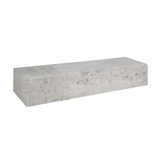 Retro betonbiels 60x20x12cm grijs