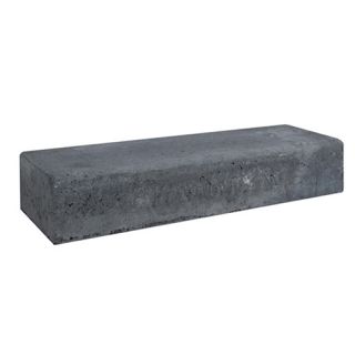Retro betonbiels 60x20x12cm zwart