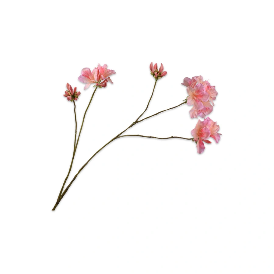 Kunstbloem Rhododendron Roze - 108 cm