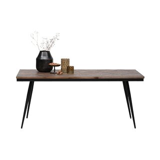 BePureHome Rhombic Eettafel 180x90cm Hout/metaal - afbeelding 4