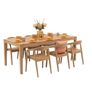Ribu Diningset Teak