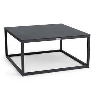 Tierra Outdoor Rio Salontafel L Trespa Graphite - 80x80 cm