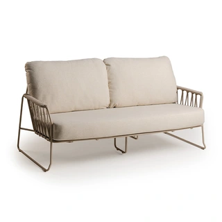 Tierra Outdoor Rivera Loungebank - Champagne | De Boet