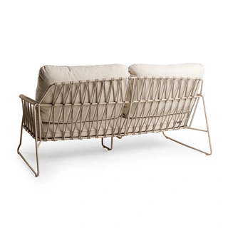 Tierra Outdoor Rivera Loungebank - Champagne - afbeelding 2
