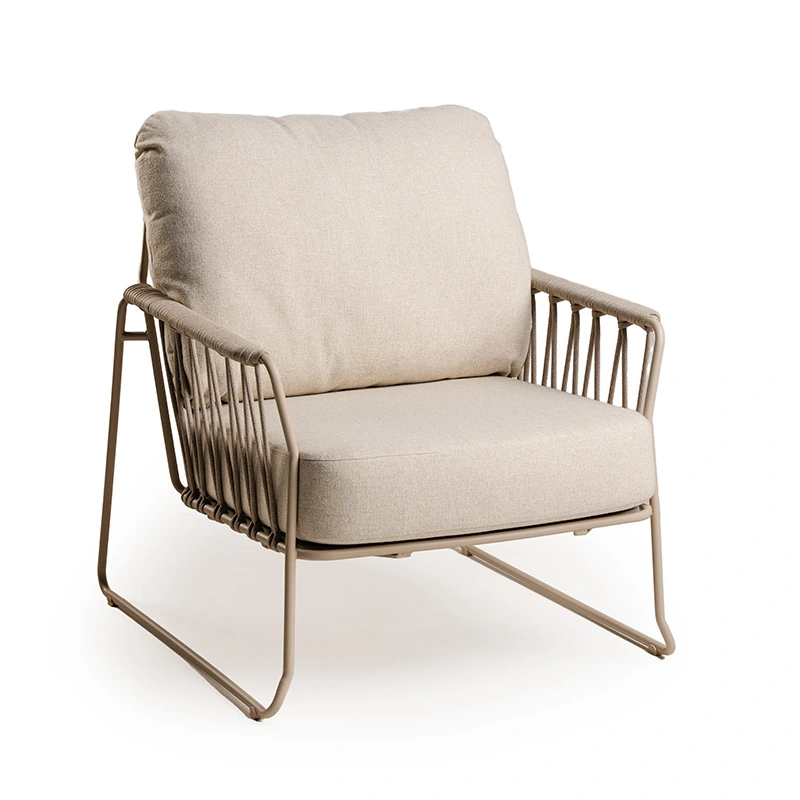 Tierra Outdoor Rivera Loungestoel - Champagne - afbeelding 1