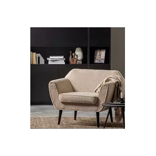 Woood Rocco Fauteuil Teddy Sand - afbeelding 2