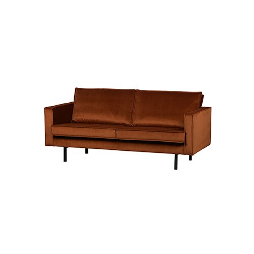 BePureHome Rodeo Bank 2,5-zits Velvet Roest - afbeelding 2