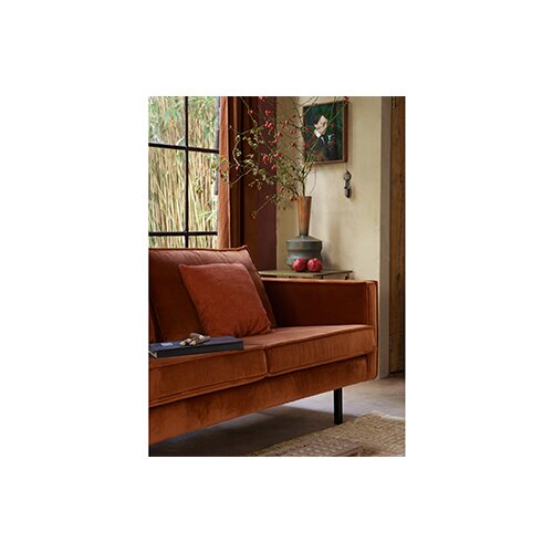 BePureHome Rodeo Bank 2,5-zits Velvet Roest - afbeelding 4