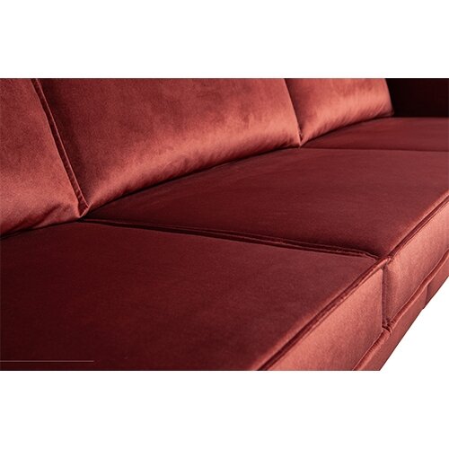 BePureHome Rodeo Bank 3-zits Velvet Chestnut - afbeelding 5