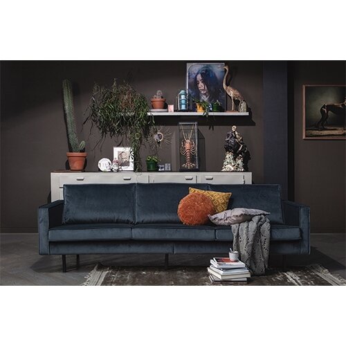 BePureHome Rodeo Bank 3-zits Velvet Teal - afbeelding 2