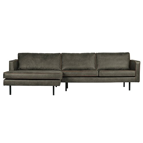 BePureHome Rodeo Chaise Longue Links Army - afbeelding 1