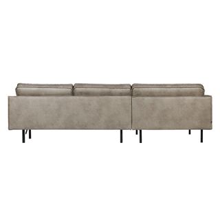 BePureHome Rodeo Chaise Longue Links Elephant Skin - afbeelding 3