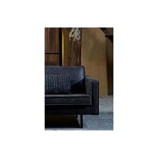 BePureHome Rodeo Chaise Longue Links Zwart - afbeelding 3