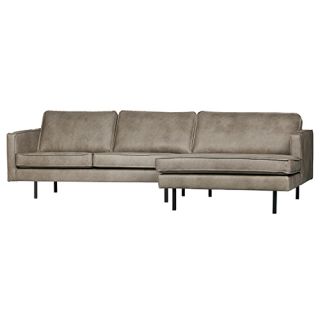 BePureHome Rodeo Chaise Longue Rechts Elephant Skin - afbeelding 2