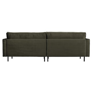 BePureHome Rodeo Classic Bank 3-zits Velvet Dark Green Hunter - afbeelding 3