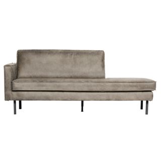 BePureHome Rodeo Daybed Left Elephant Skin - afbeelding 1
