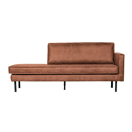 BePureHome Rodeo Daybed Right recycle leer Cognac