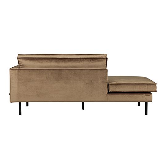 BePureHome Rodeo Daybed Right Velvet Taupe - afbeelding 3