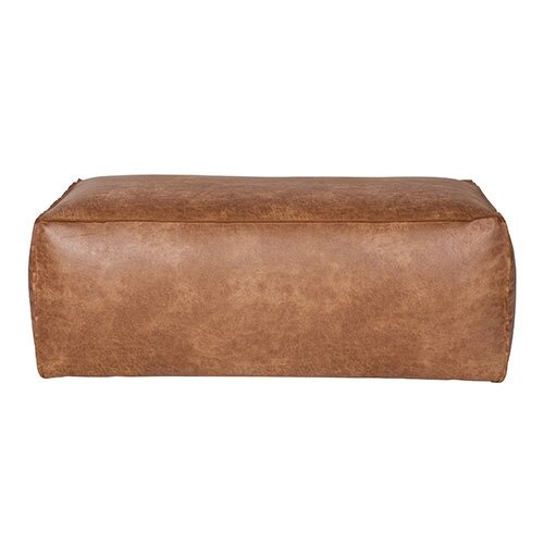BePureHome Rodeo Poef - Cognac