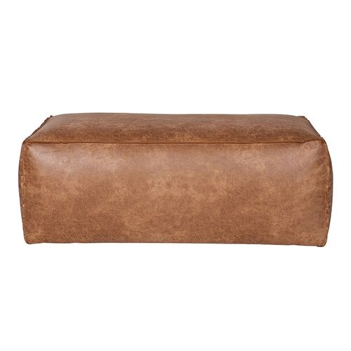 BePureHome Rodeo Poef - Cognac