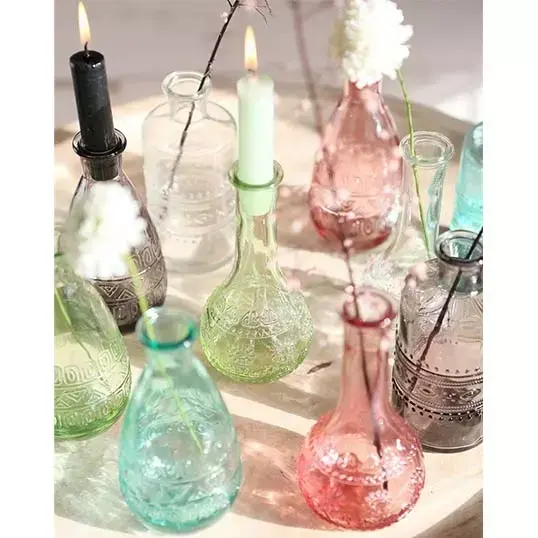 Fles Rome Clear - Ø7,5x15,8 cm - afbeelding 4