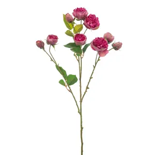 Kunstbloem Rose Mini Beauty - 65 cm