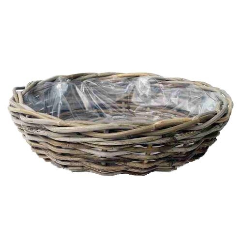 Onwijs Rotan Plantenschaal Grey - Ø41x12 cm koopt u bij Tuincentrum De Boet WP-23