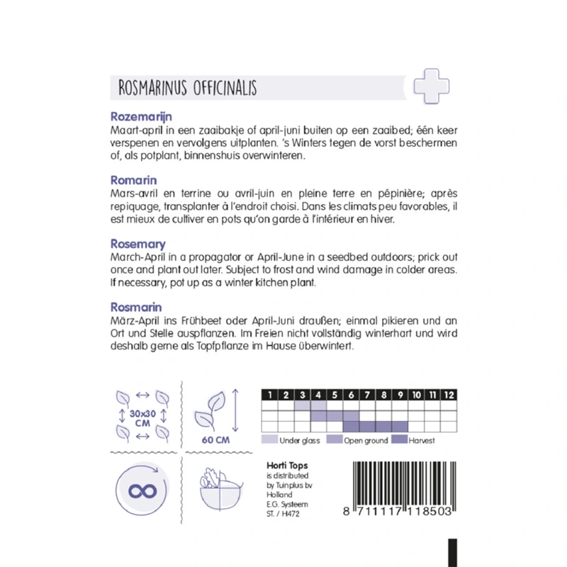Horti Tops Rozemarijn - afbeelding 2