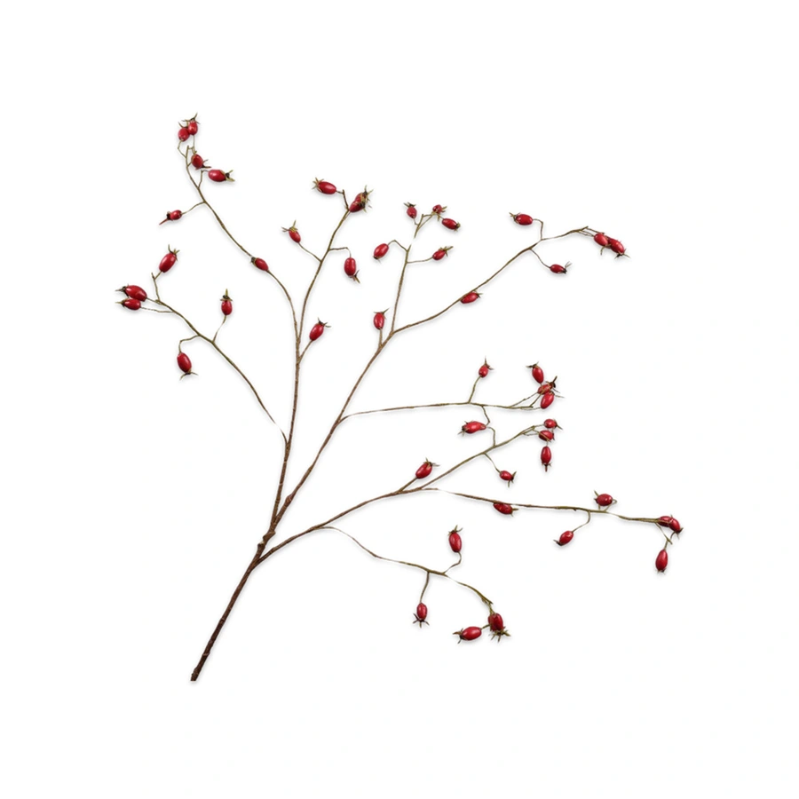 Kunsttak Rozenbottel Rood - 106 cm - afbeelding 1