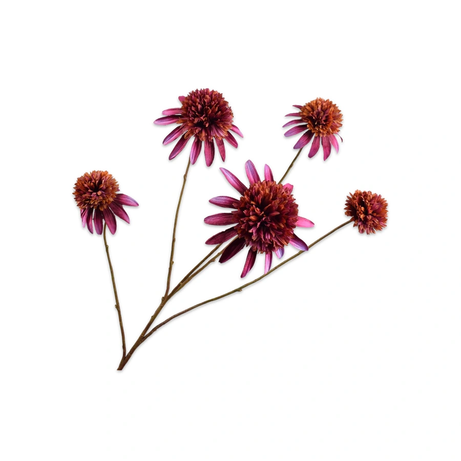 Kunstbloem Rudbeckia Paars - 90 cm