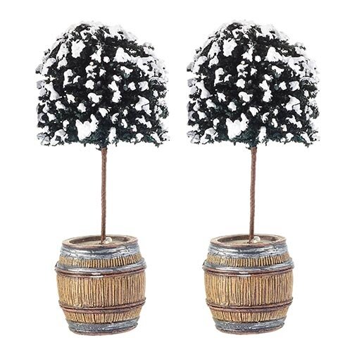 Luville Buxus Tree in Barrel - 2 st.