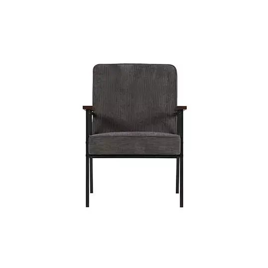 Woood Sally Fauteuil Antraciet - afbeelding 1