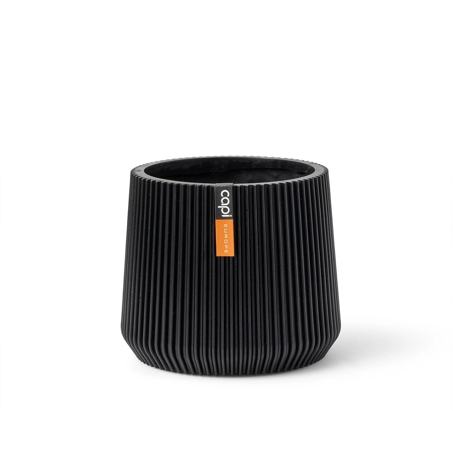 Capi Sandbag Groove 16x14 cm - Zwart - afbeelding 1