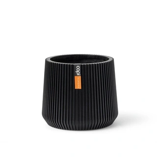 Capi Sandbag Groove 16x14 cm - Zwart - afbeelding 1